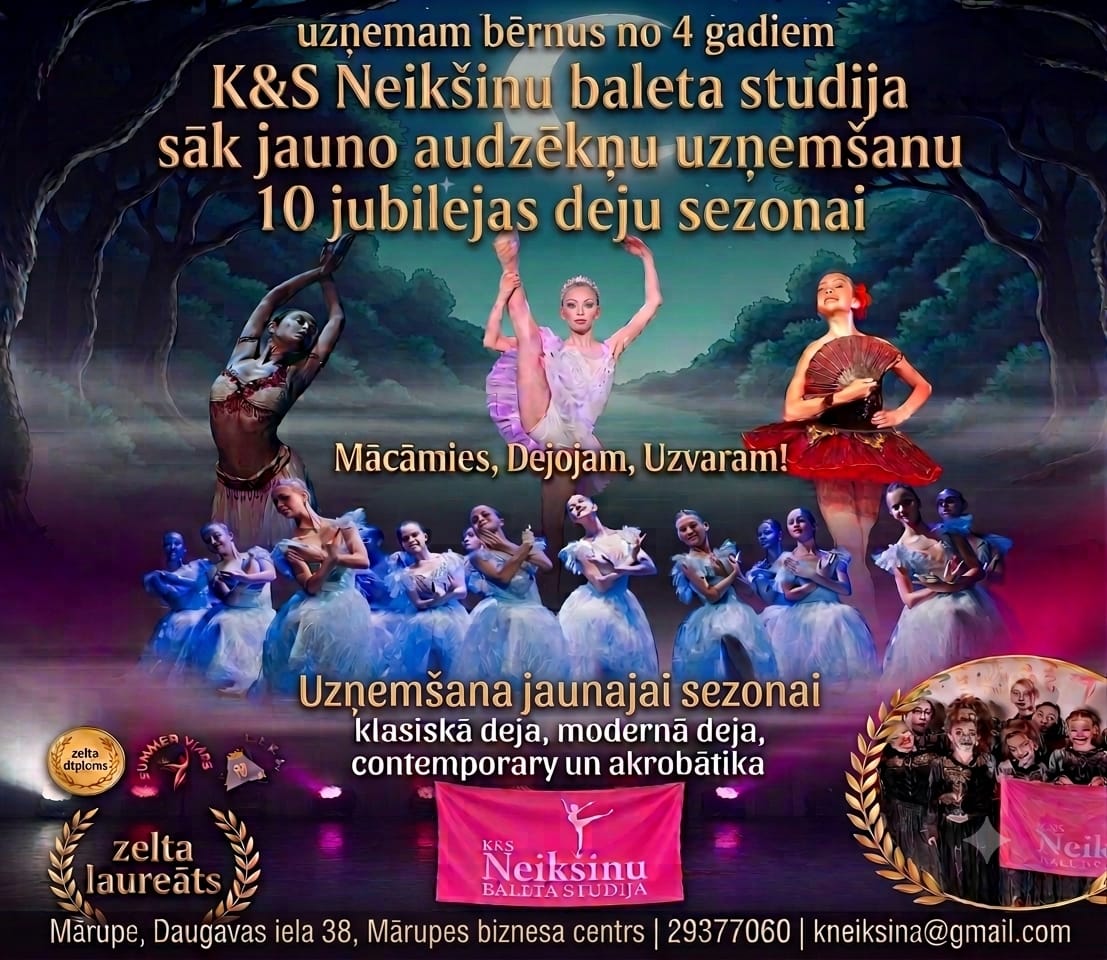 Read more about the article Uzņemšana 2026./2027. gada sezonai ir sākusies!